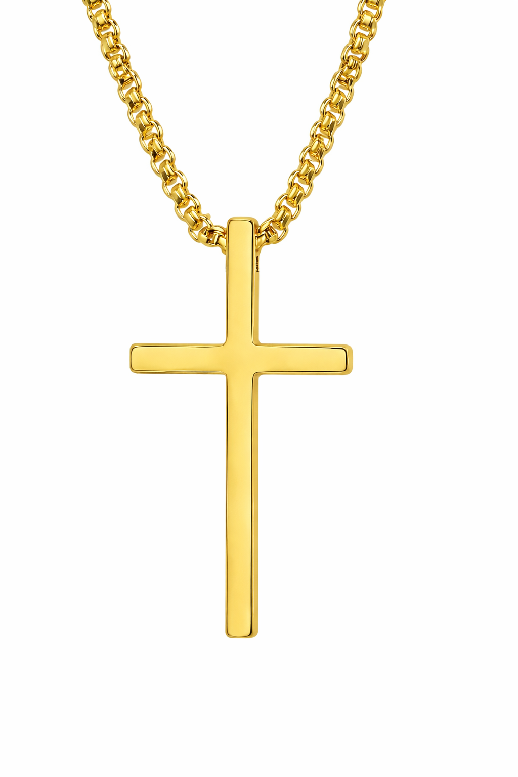 Vnox cross pendant necklace