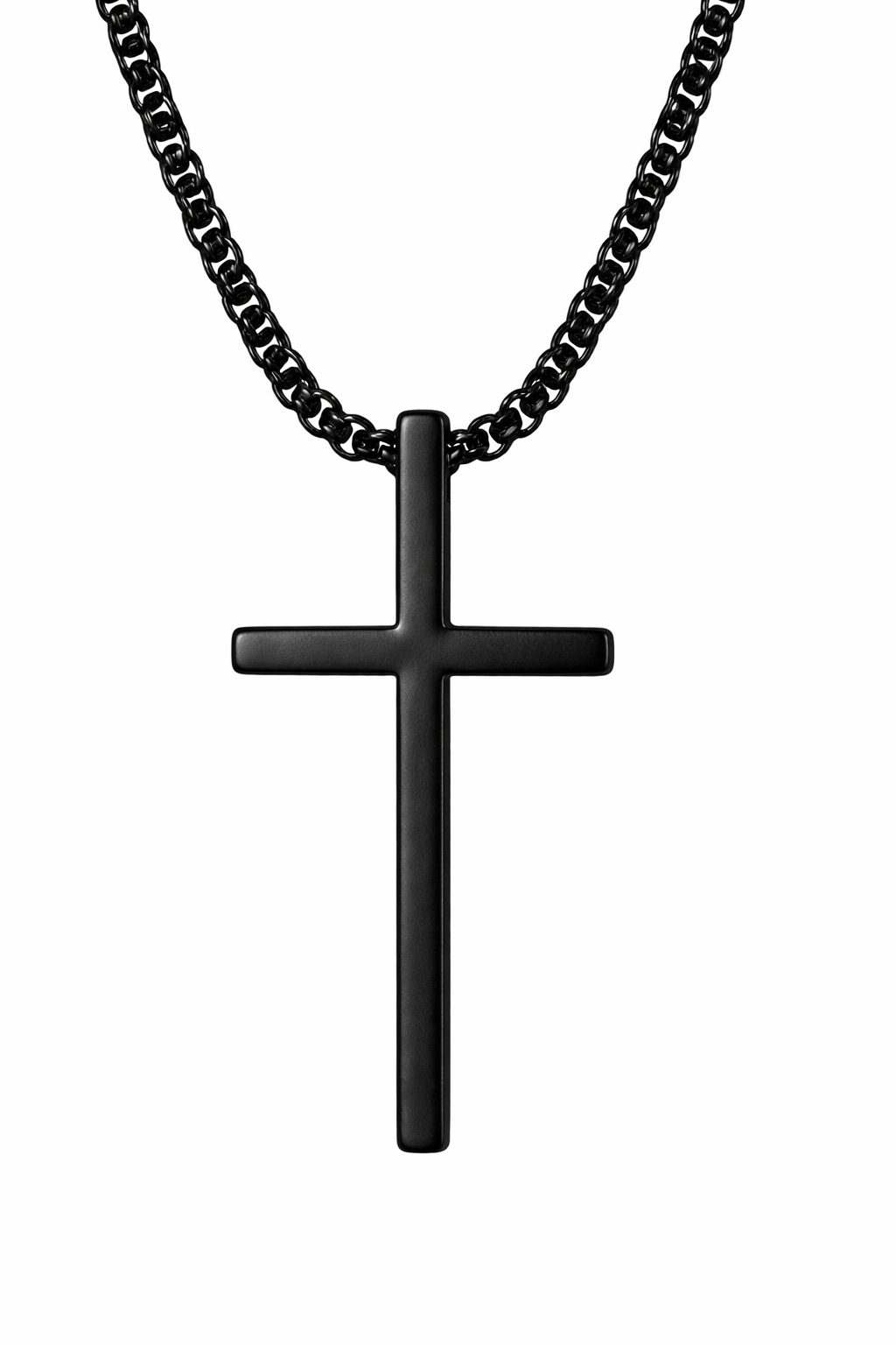Vnox cross pendant necklace