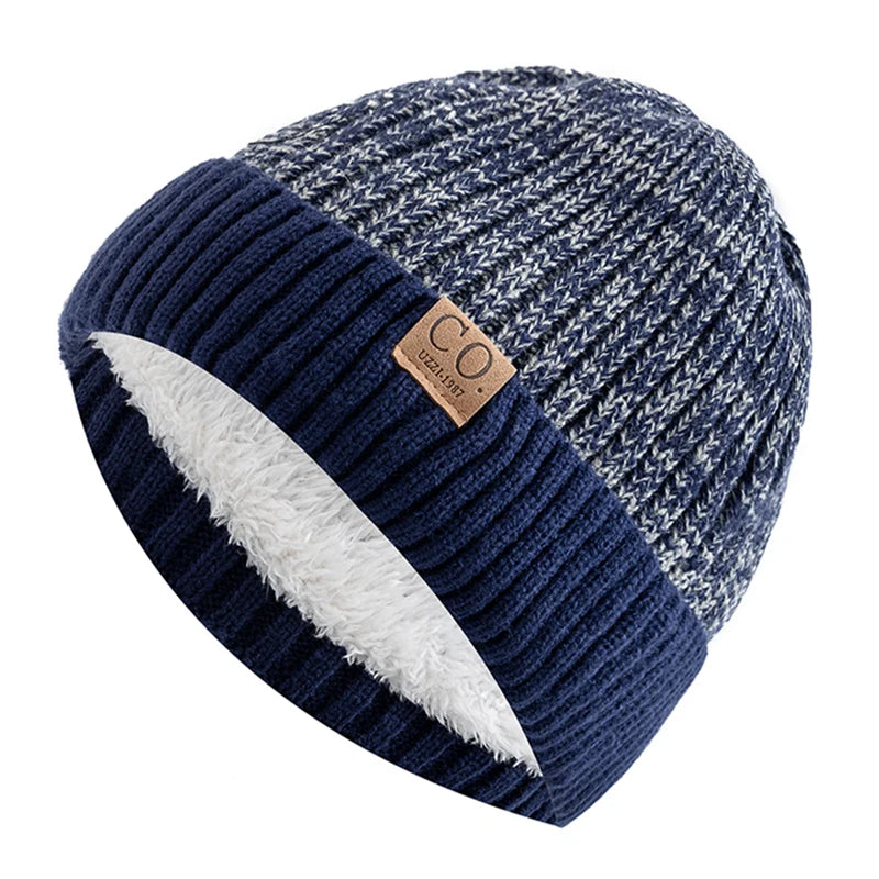 New two-tone winter hats