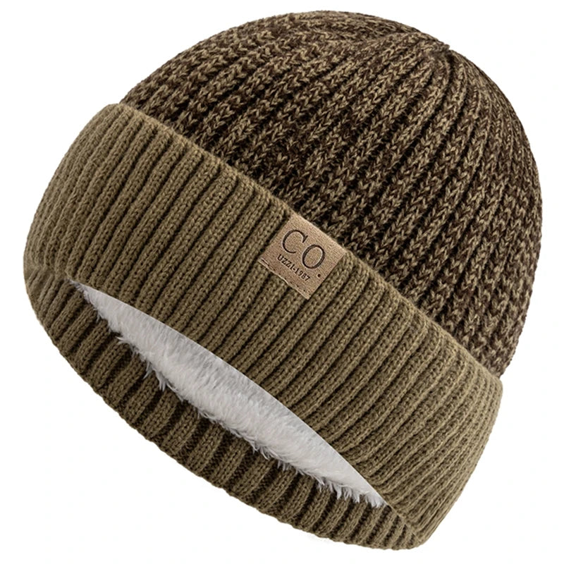 New two-tone winter hats